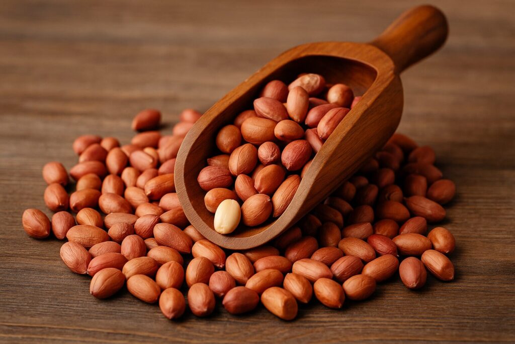 Ground nuts supplied for peanut butter manufacturing