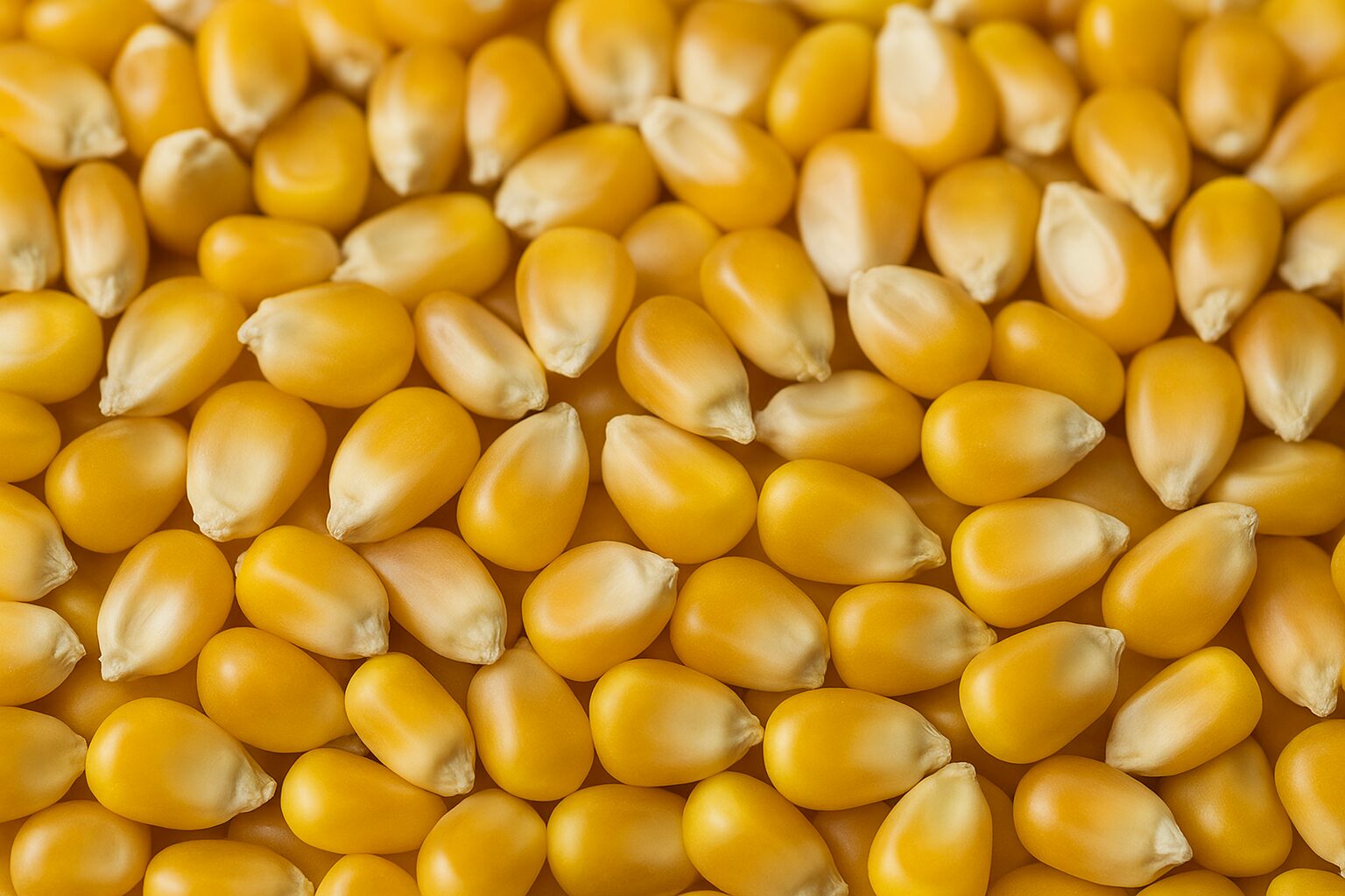High-quality whole maize kernels for retail and food processors